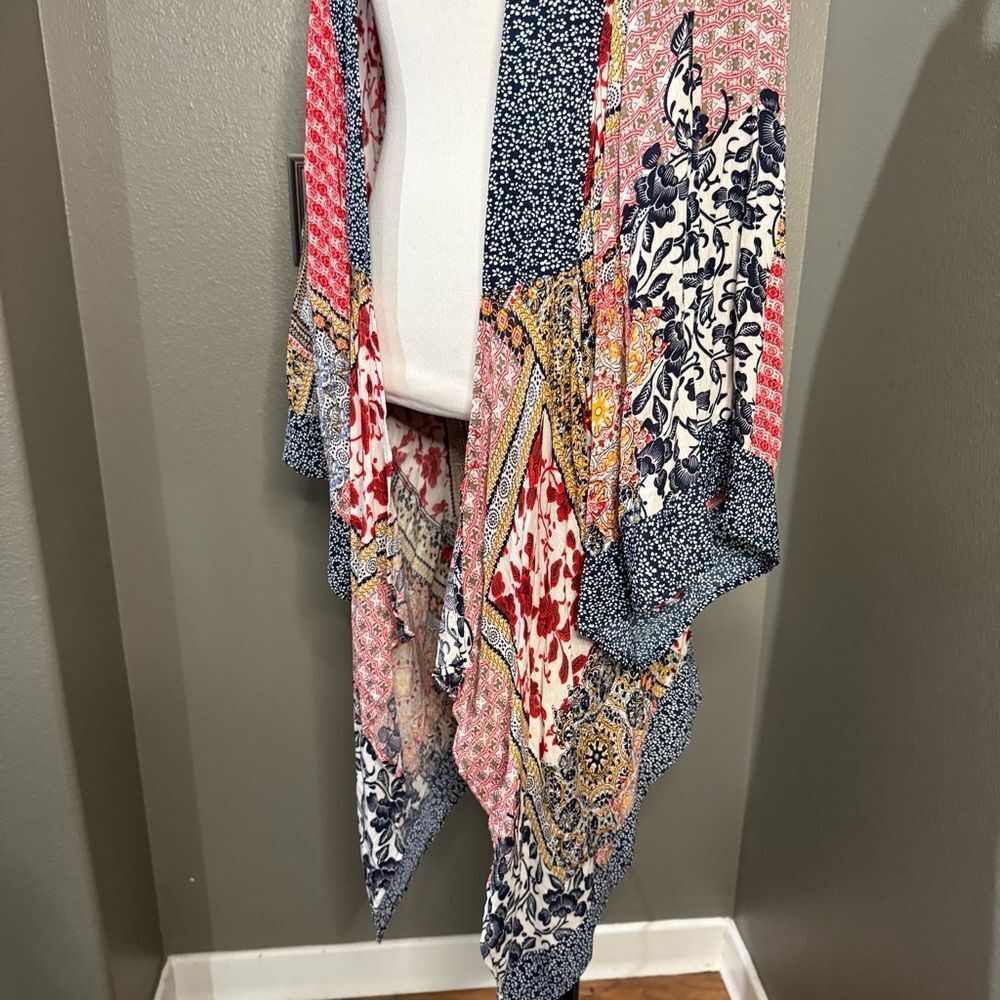 Umgee Multicolor Patterned Cardigan - image 3